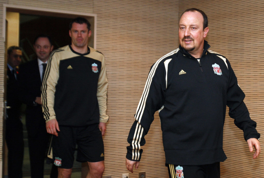 Liverpool's Spanish manager Rafael Benít