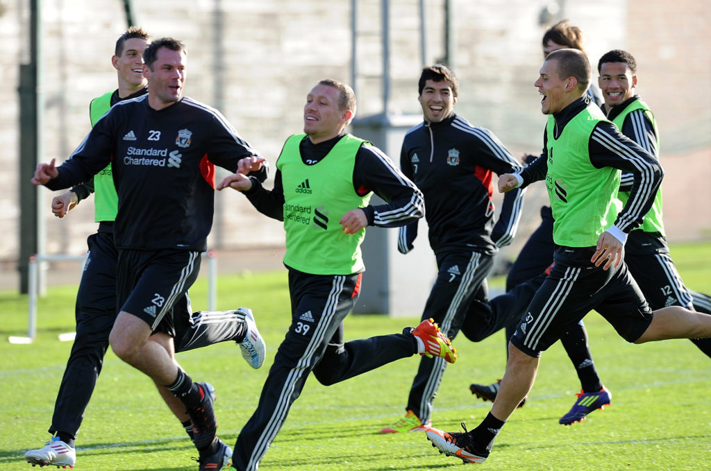 Liverpool FC Training Session