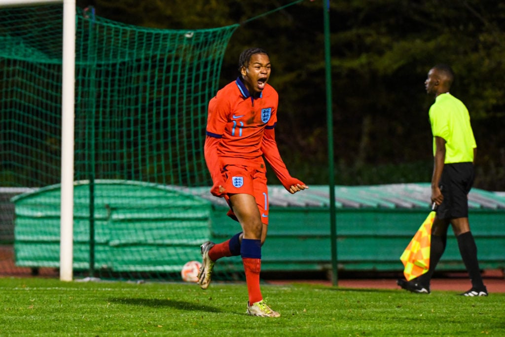 France U16 v England U16 - friendly match