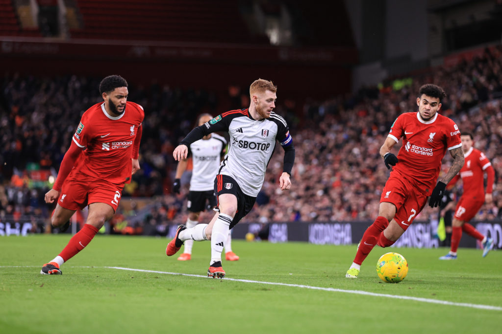 Liverpool v Fulham - Carabao Cup Semi Final First Leg