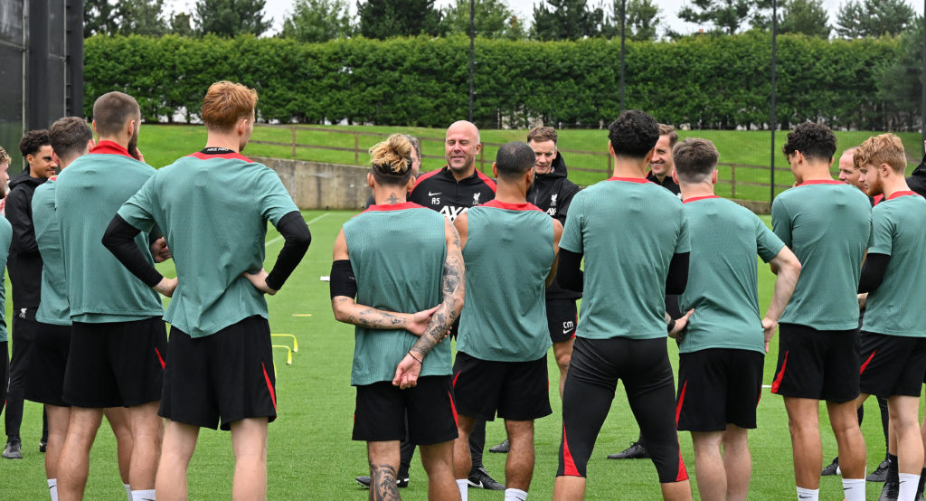 Liverpool Pre-Season Training Session