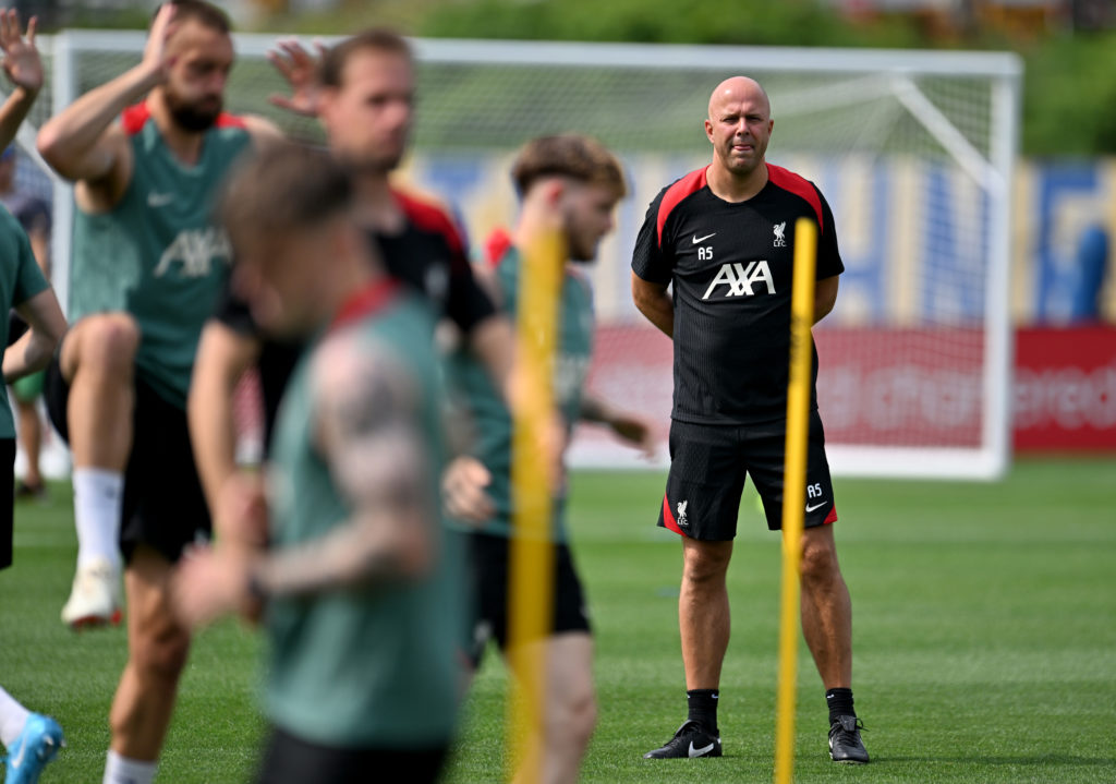 Liverpool Training In Pittsburgh