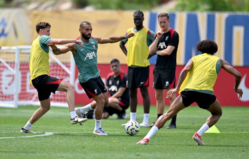 Liverpool FC Training Session And Press Conference