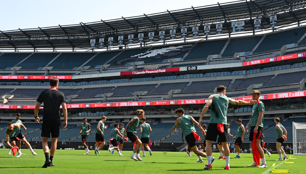 Liverpool Pre-Season Training Session