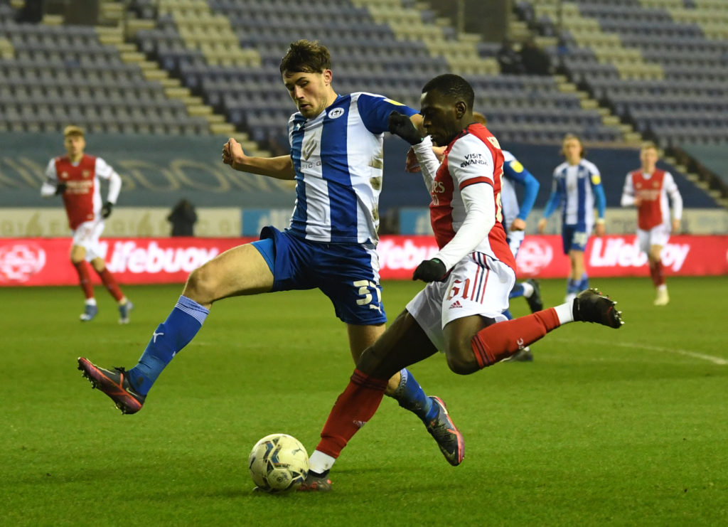 Wigan Athletic v Arsenal U21: Papa John's Trophy Quarter Final