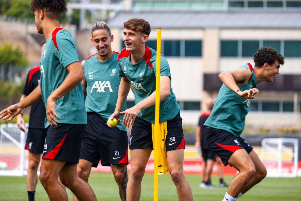 Liverpool Training In Pittsburgh