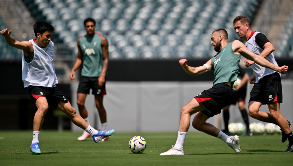 Liverpool Pre-Season Training Session
