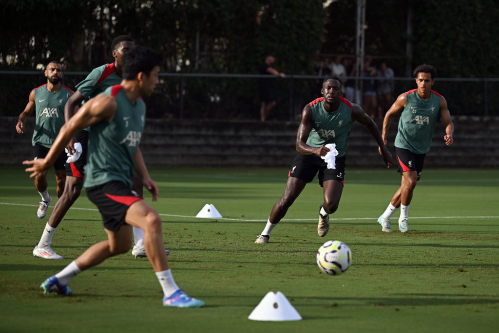 Liverpool Pre-Season Training Session