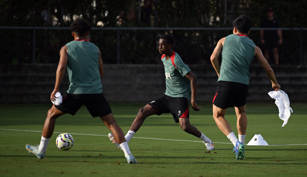 Liverpool Pre-Season Training Session