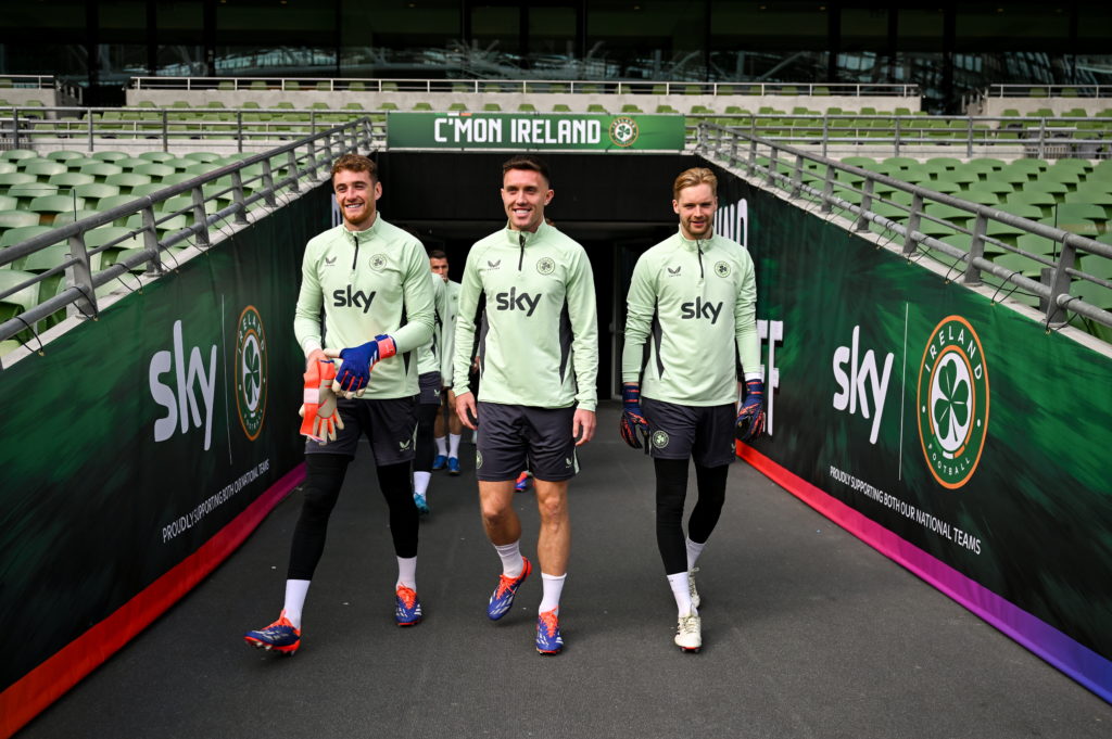 Republic of Ireland Press Conference and Training Session
