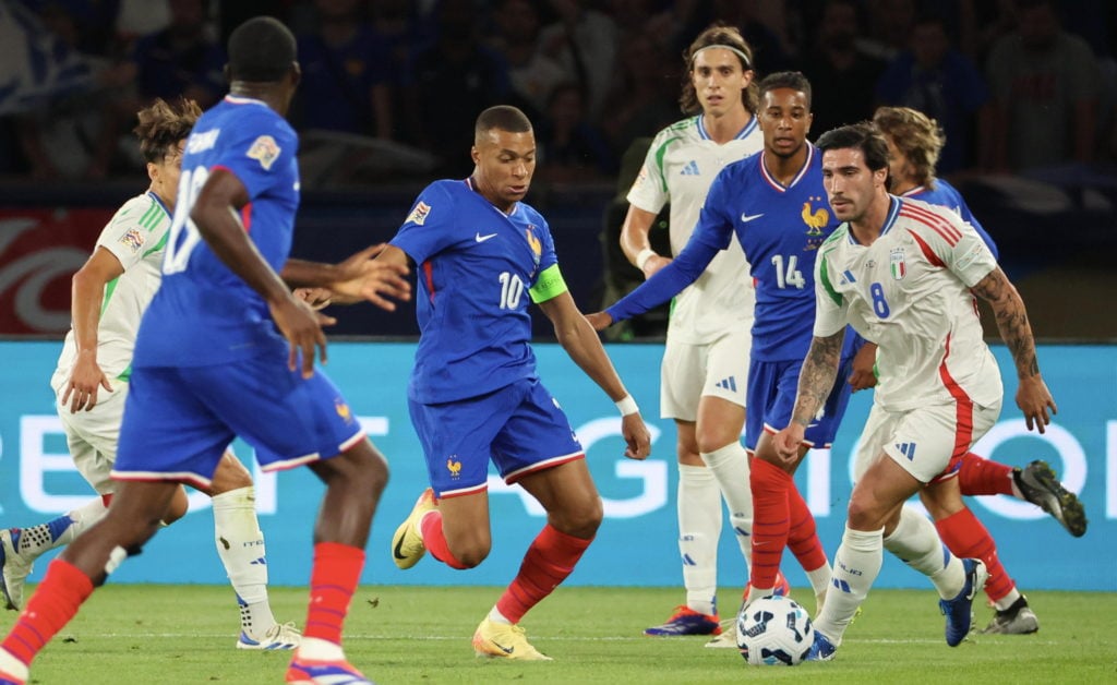 France v Italy - UEFA Nations League 2024/25 League A Group A2