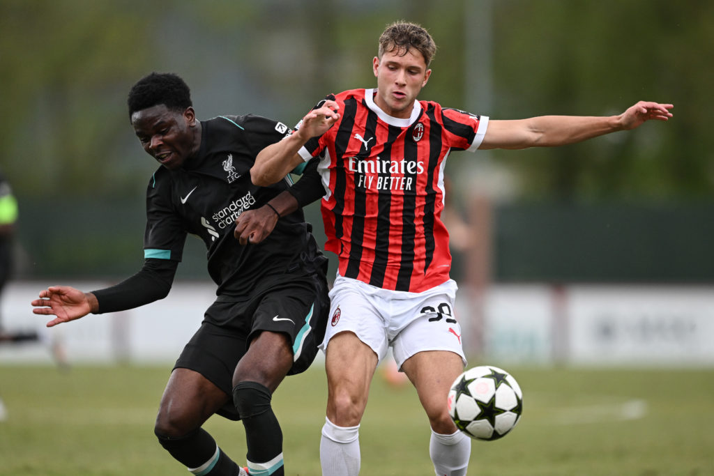 AC Milan v Liverpool FC - UEFA Youth League 2024/25