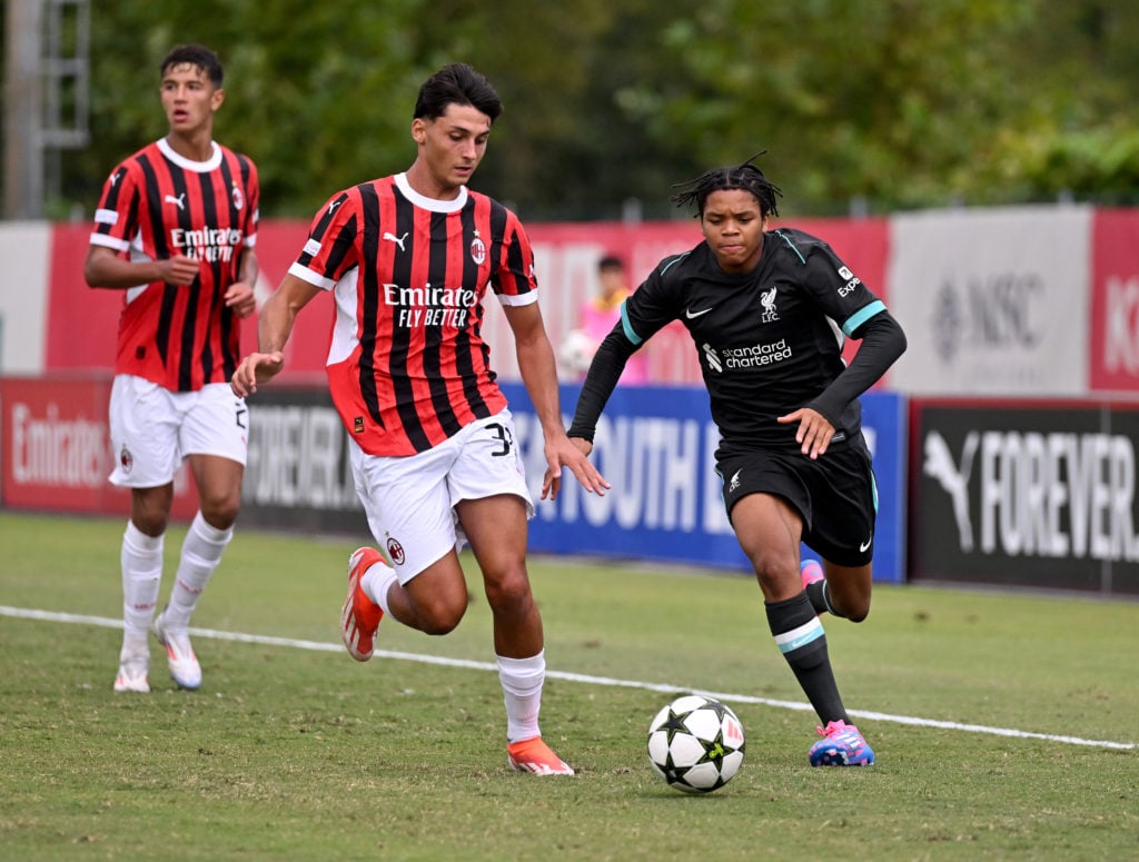 AC Milan v Liverpool FC - UEFA Youth League 2024/25