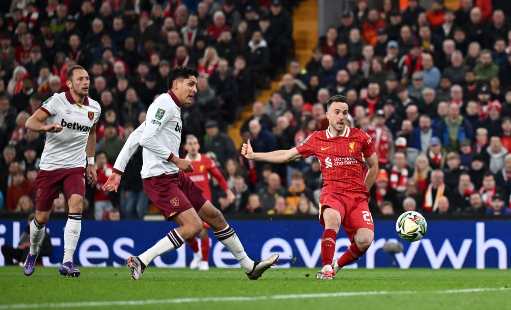 Liverpool v West Ham United - Carabao Cup Third Round