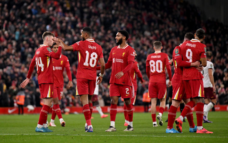 Photo by Andrew Powell/Liverpool FC via Getty Images