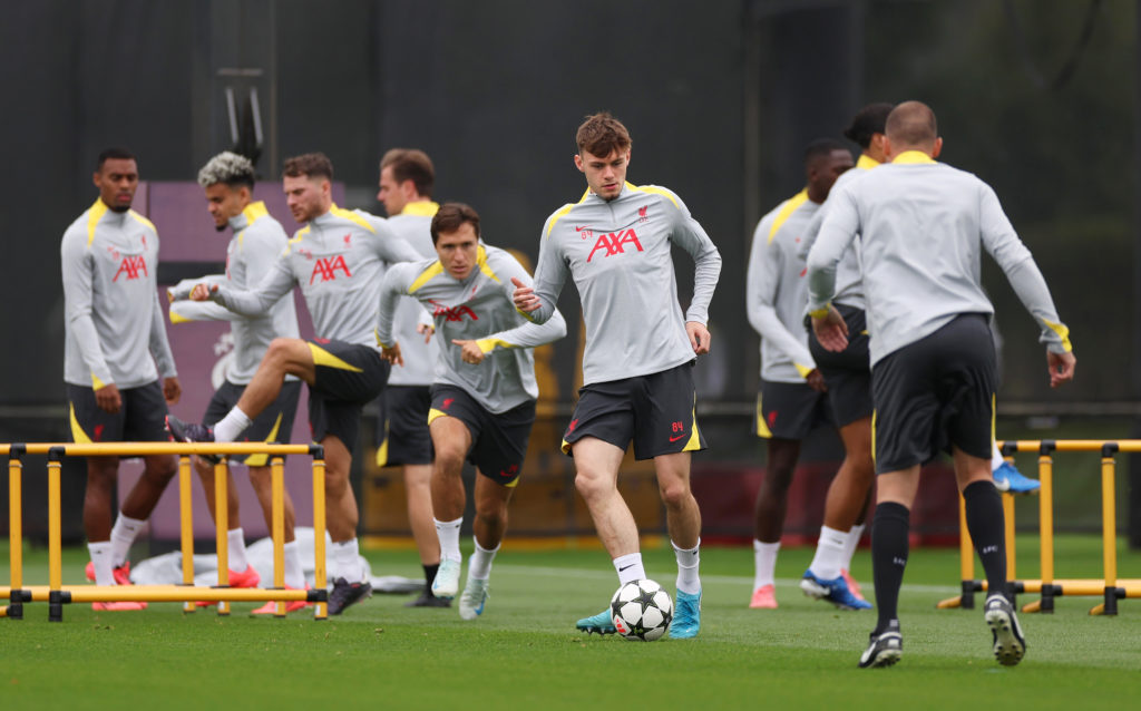 Liverpool FC Training Session And Press Conference - UEFA Champions League 2024/25 League Phase MD1