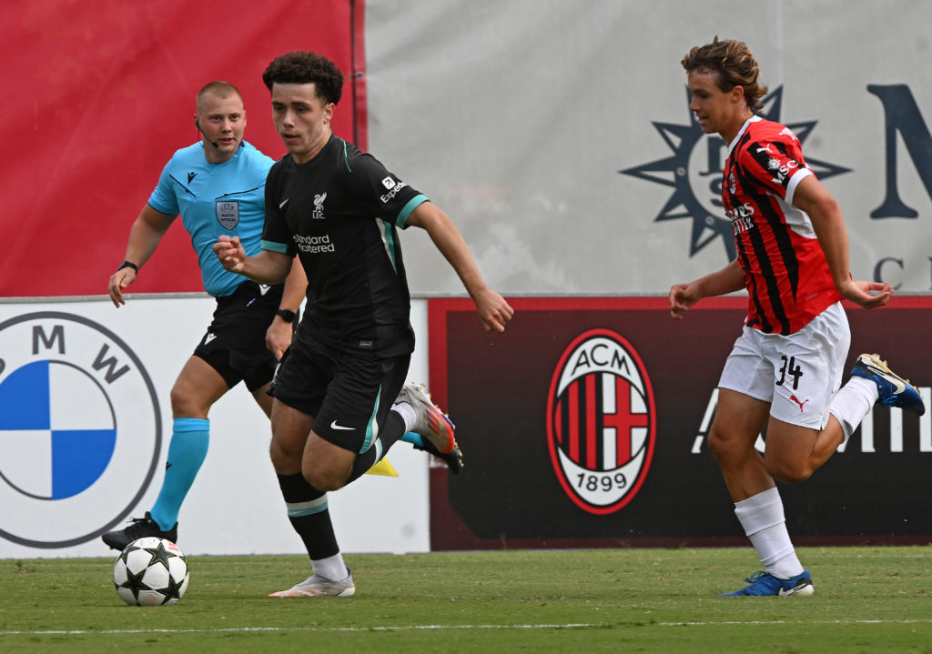 AC Milan v Liverpool FC - UEFA Youth League 2024/25