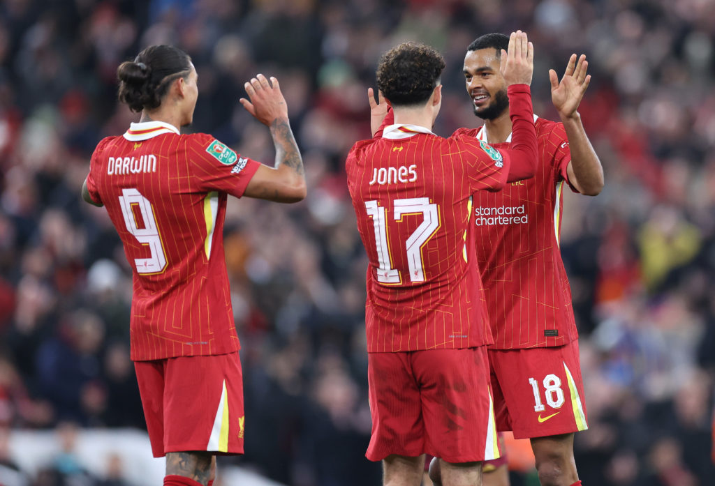 Liverpool v West Ham United - Carabao Cup Third Round