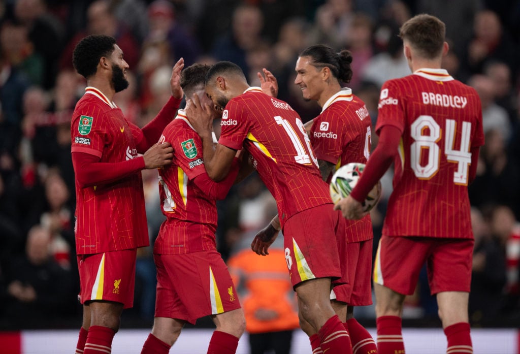 Liverpool v West Ham United - Carabao Cup Third Round