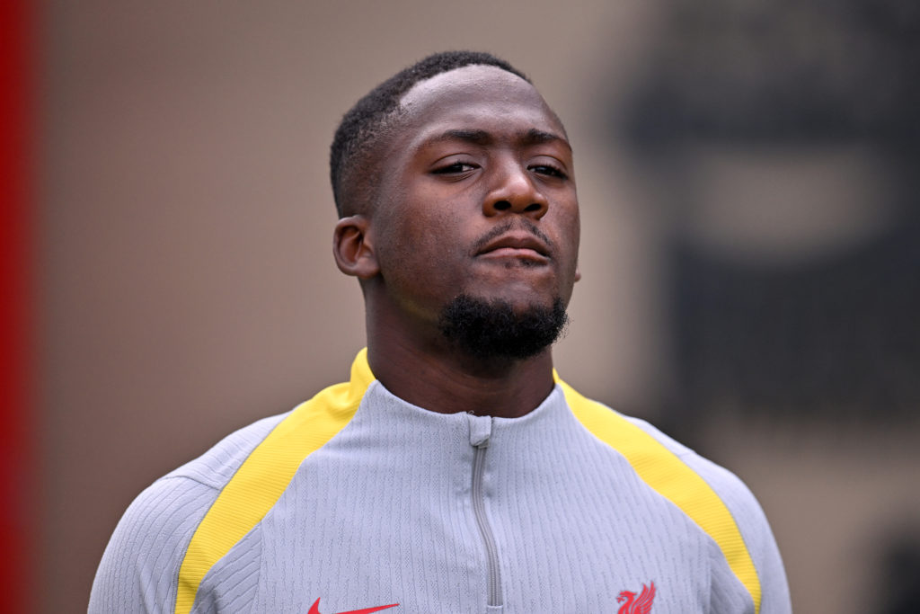 Liverpool FC Training Session And Press Conference - UEFA Champions League 2024/25 League Phase MD2