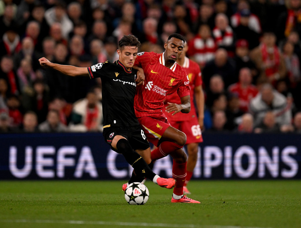 Liverpool FC v Bologna FC 1909 - UEFA Champions League 2024/25 League Phase MD2