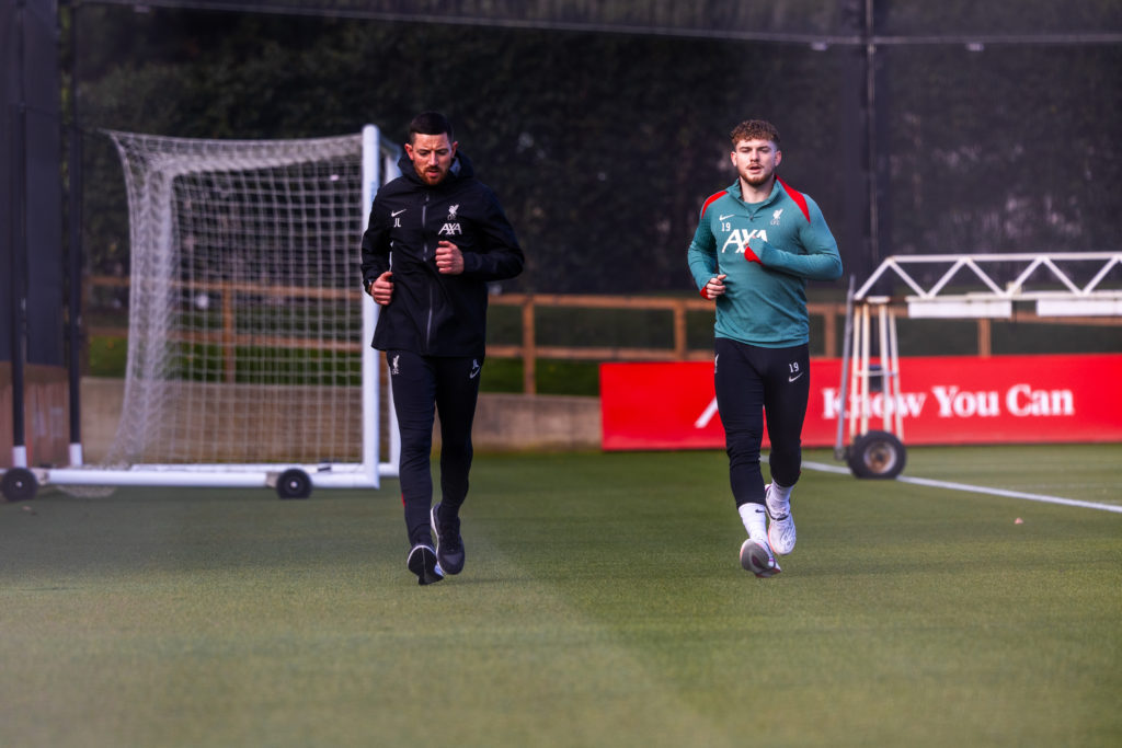 Harvey Elliott Rehabilitation Session