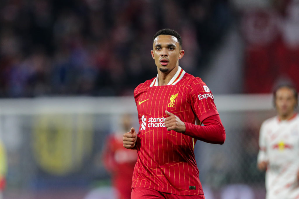 Trent Alexander-Arnold of FC Liverpool seen in action during