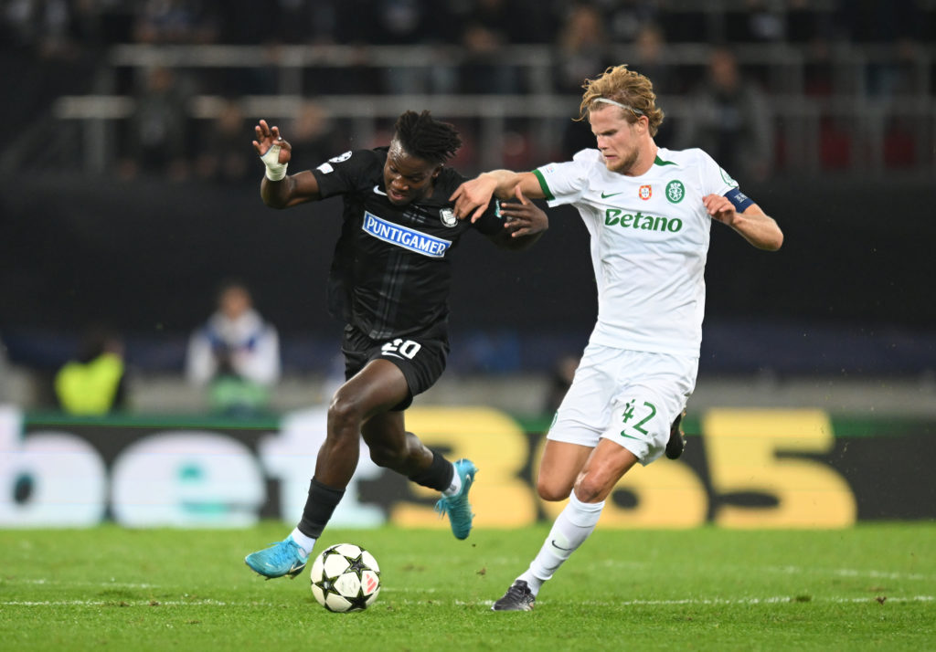 SK Sturm Graz v Sporting Clube de Portugal - UEFA Champions League 2024/25 League Phase MD3