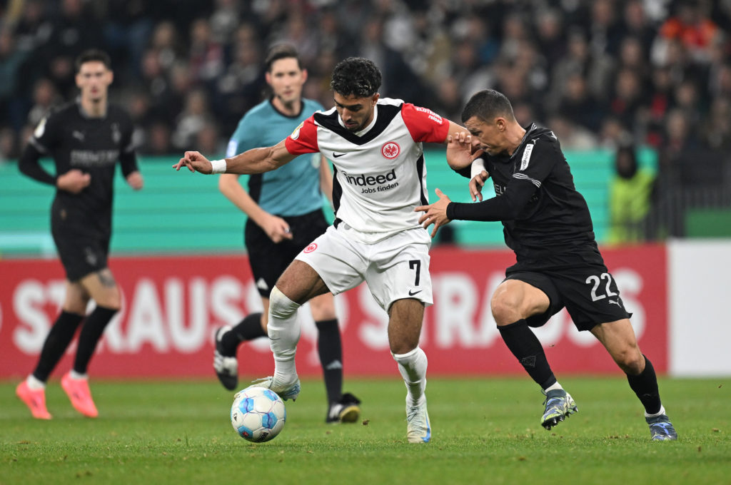 Eintracht Frankfurt v Borussia Mönchengladbach - DFB Cup: Round Two