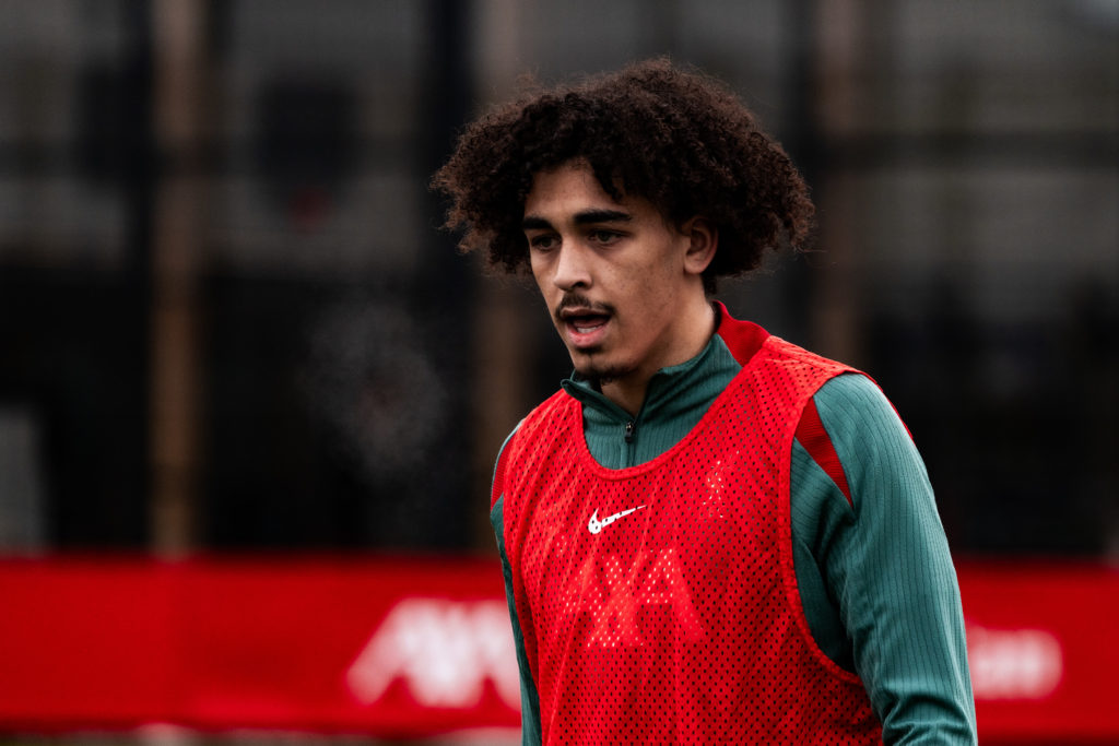 Liverpool U21 Training Session
