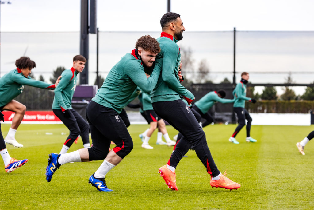 Liverpool U21 Training Session