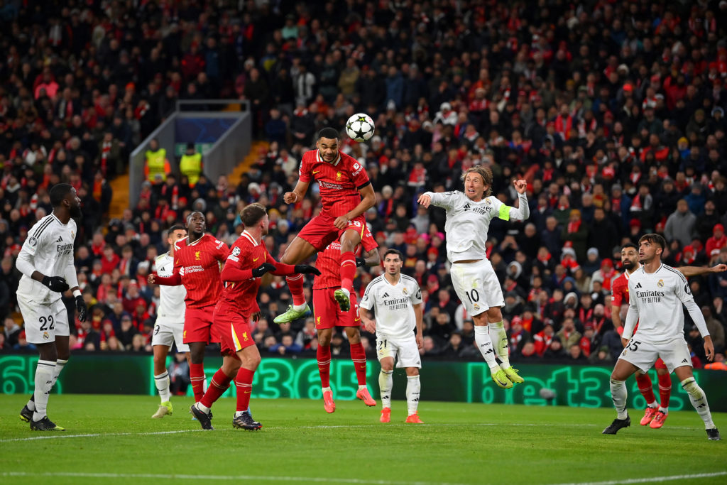Liverpool FC v Real Madrid C.F. - UEFA Champions League 2024/25 League Phase MD5