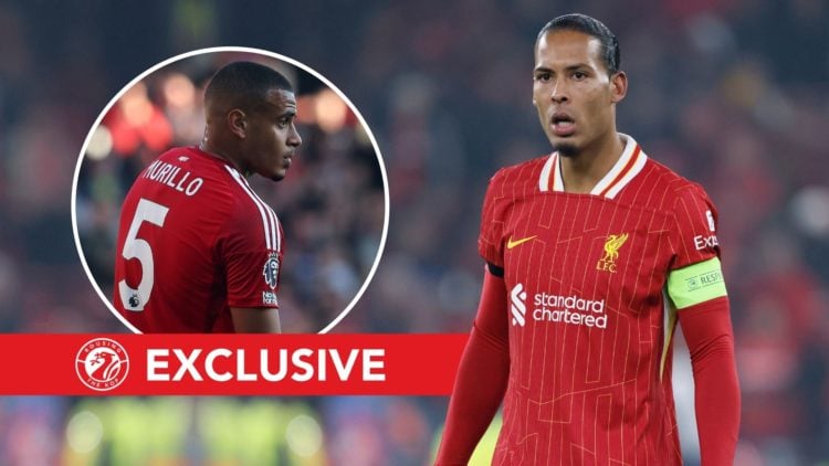 Virgil van Dijk of Liverpool on the pitch during the UEFA Champions League 2024/25 League Phase MD4 match between Liverpool FC and Bayer 04 Leverku...
