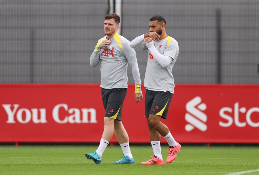 Liverpool FC Training Session And Press Conference - UEFA Champions League 2024/25 League Phase MD1