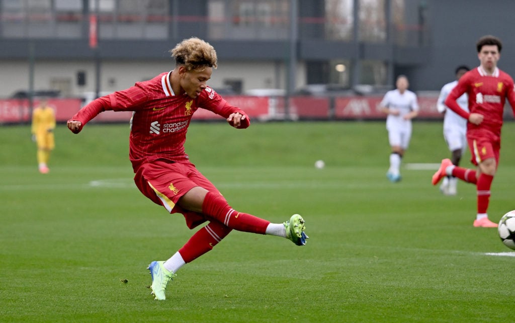 Liverpool FC v Bayer 04 Leverkusen - UEFA Youth League 2024/25