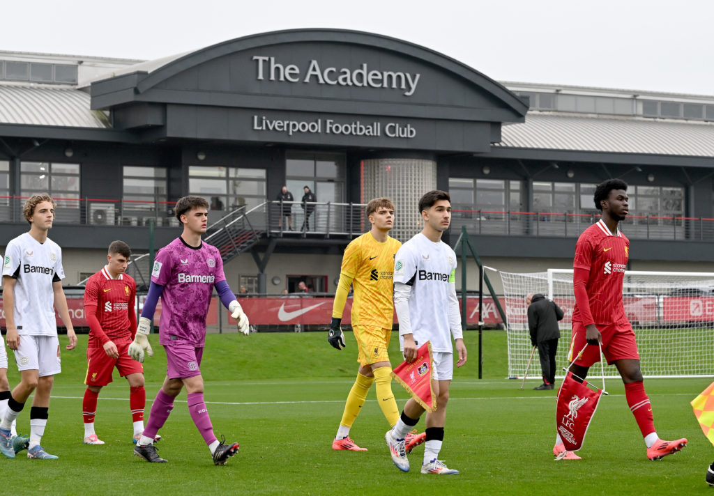 Liverpool FC v Bayer 04 Leverkusen - UEFA Youth League 2024/25
