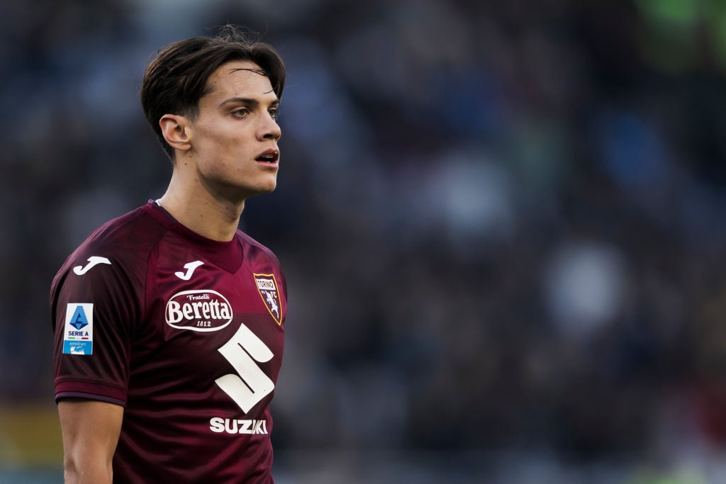 Samuele Ricci of Torino FC looks on during the Serie A