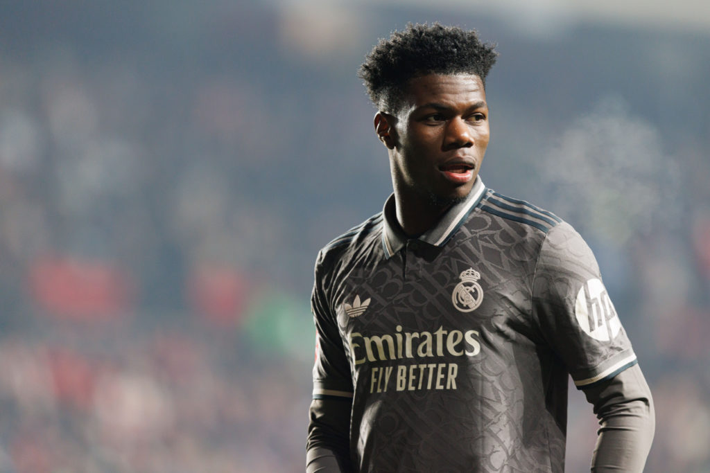 Aurelien Tchouameni (Real Madrid FC) seen in action during