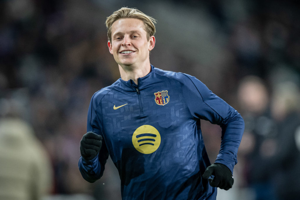 Frankie De Jong (FC Barcelona) seen in action during a La