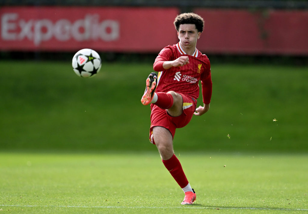 Liverpool FC v Bologna FC 1909 - UEFA Youth Champions League 2024/25