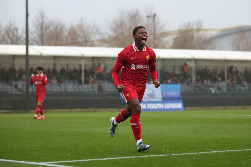 Liverpool FC v Bayer 04 Leverkusen - UEFA Youth League 2024/25