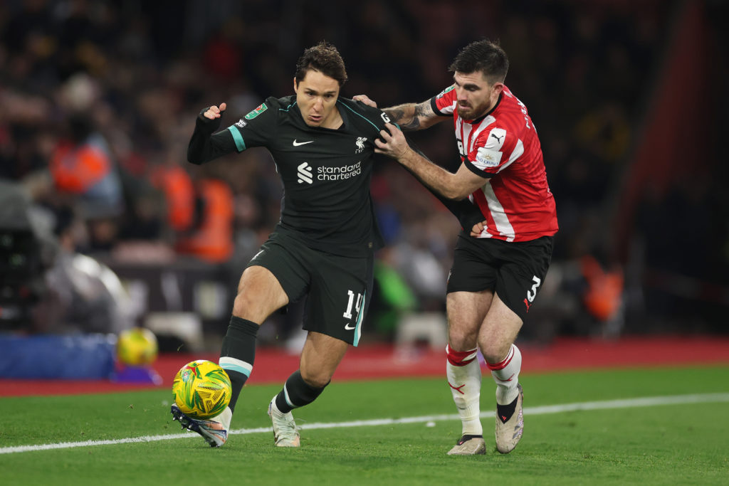 Southampton v Liverpool - Carabao Cup Quarter Final