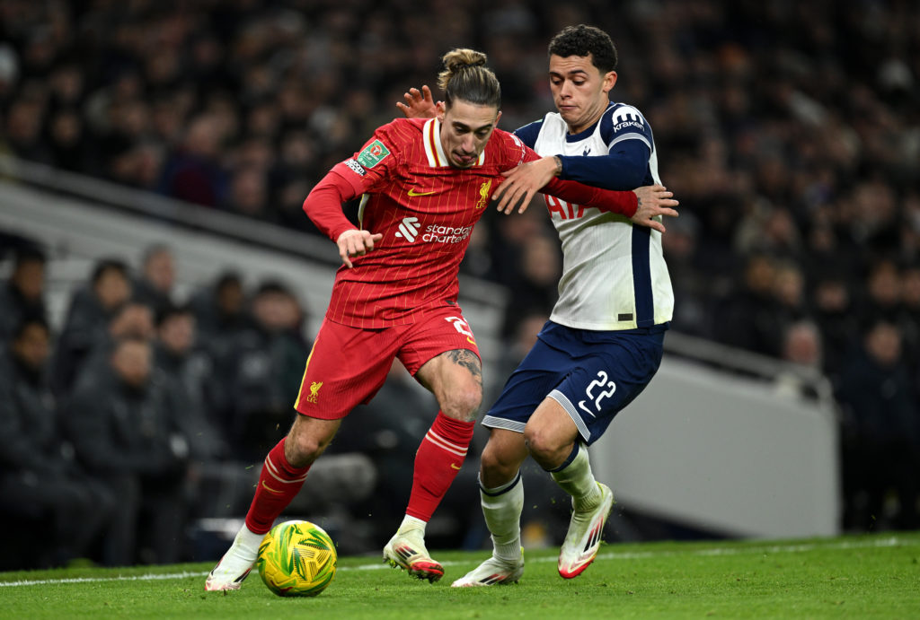 Tottenham Hotspur v Liverpool - Carabao Cup Semi Final First Leg
