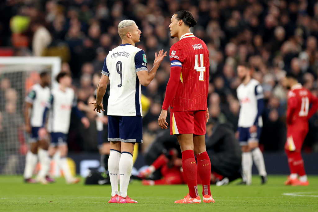 Liverpool v Tottenham Hotspur - Carabao Cup Semi Final Second Leg
