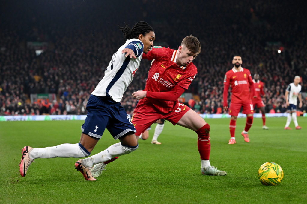 Liverpool v Tottenham Hotspur - Carabao Cup Semi Final Second Leg