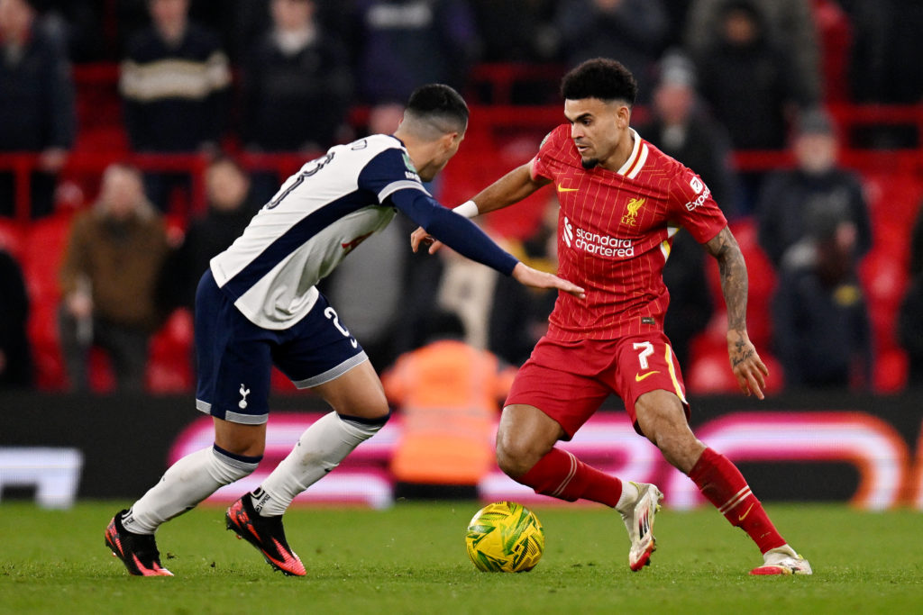Liverpool v Tottenham Hotspur - Carabao Cup Semi Final Second Leg