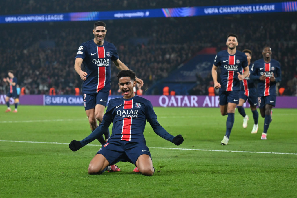 Paris Saint-Germain v Stade Brestois 29 - UEFA Champions League 2024/25 League Knockout Play-off Second Leg