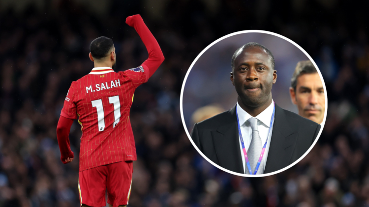 Yaya Toure lauds Liverpool's Mohamed Salah as the best in the world