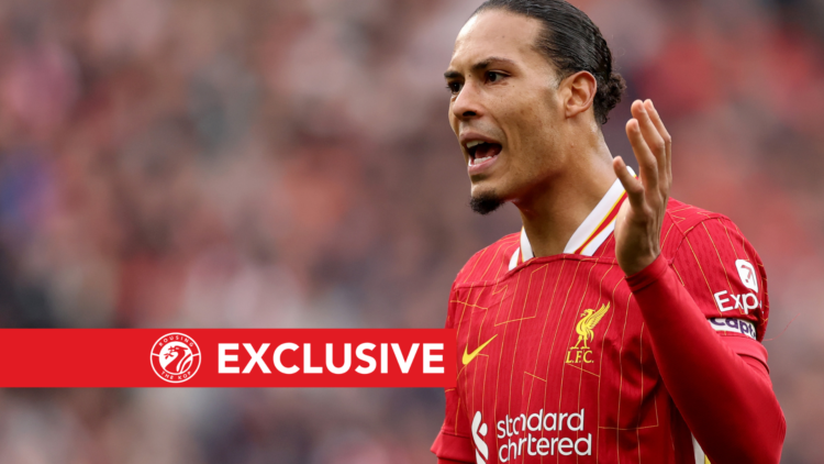 Virgil van Dijk in Premier League action for Liverpool against Southampton