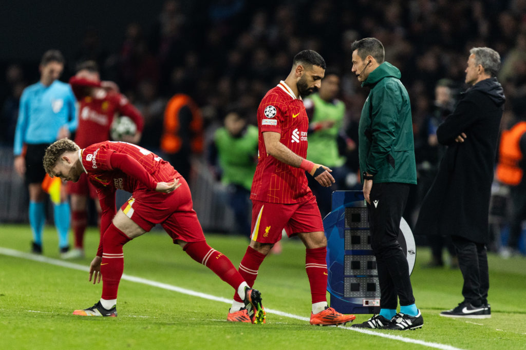 Paris Saint-Germain v Liverpool FC - UEFA Champions League 2024/25 Round of 16 First Leg